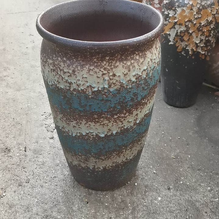 红陶口19高33一个盆子