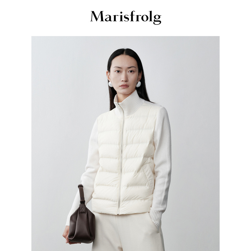 【达人专享】Marisfrolg玛丝菲尔保暖百搭简约羽绒服