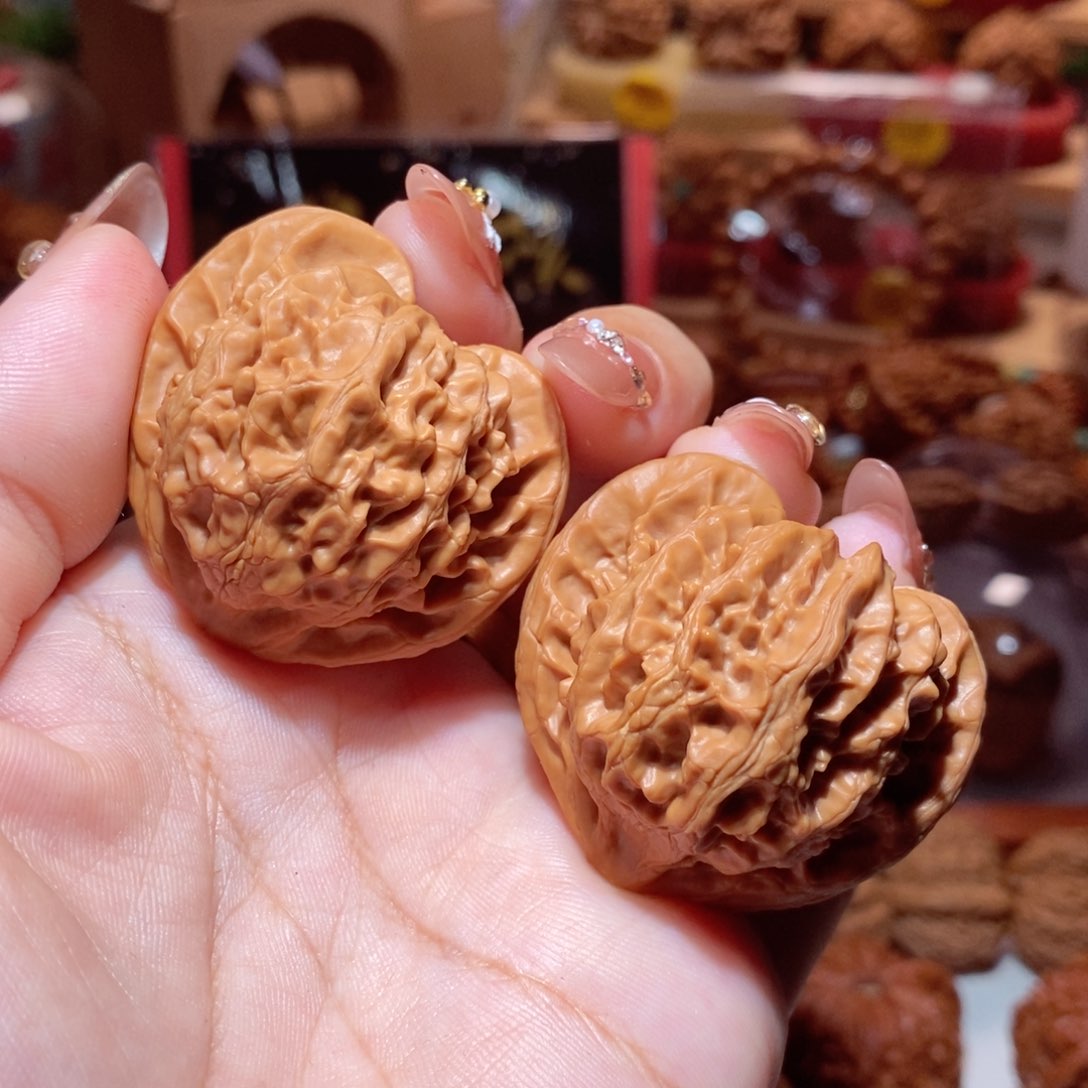 文玩核桃把件43尺宫灯