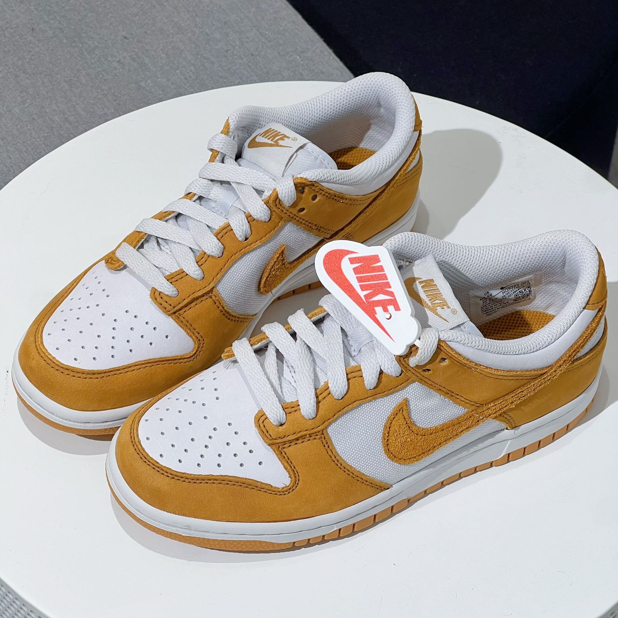 NIKE/耐克小麦DUNK LOW GS运动休闲鞋 HQ9293-001