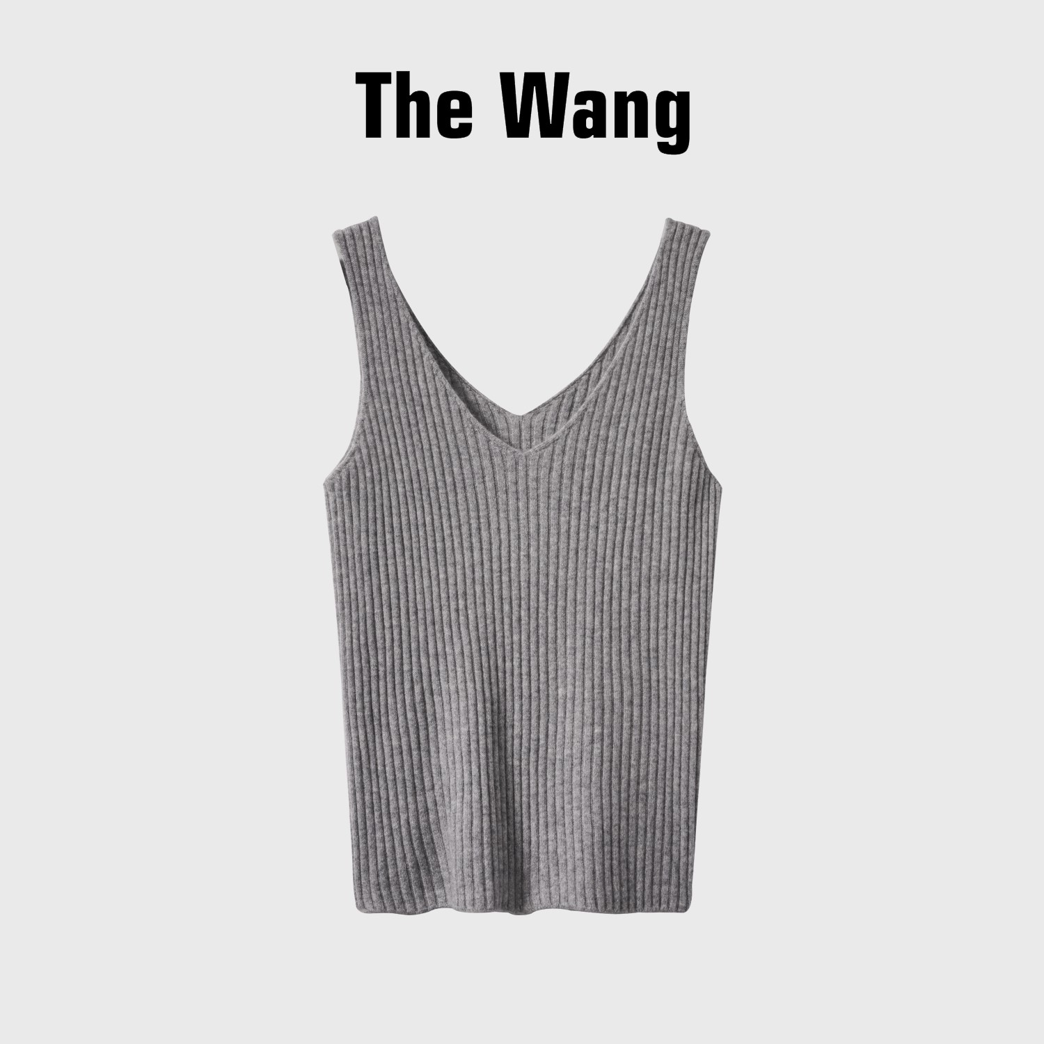  The Wang【羊绒背心】100%山羊绒套头打底百搭背心B0526-82028