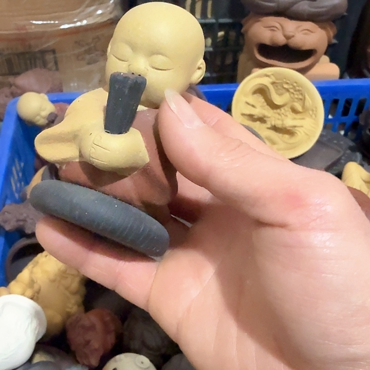 紫砂茶宠雕塑瑕疵茶宠