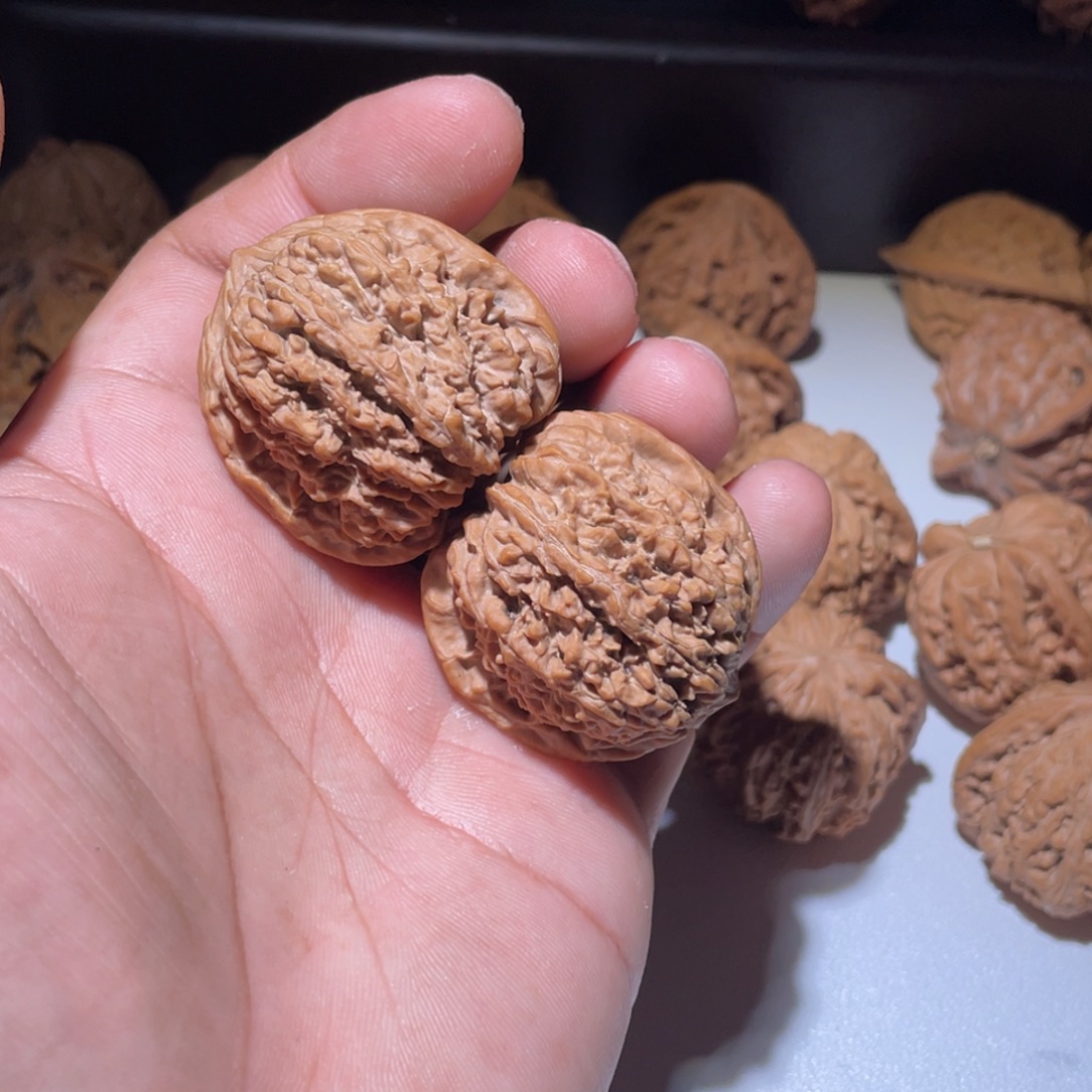 吊坠文玩核桃137狮子头全品