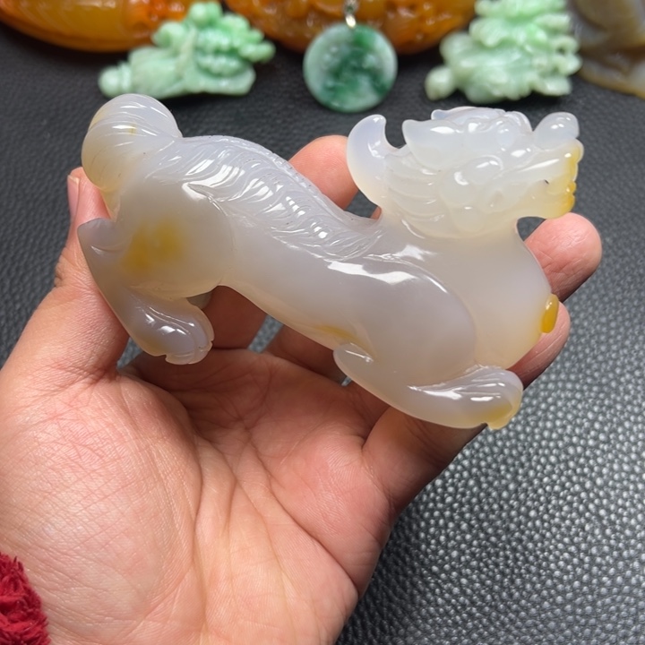 玛瑙/玉髓未镶嵌手把