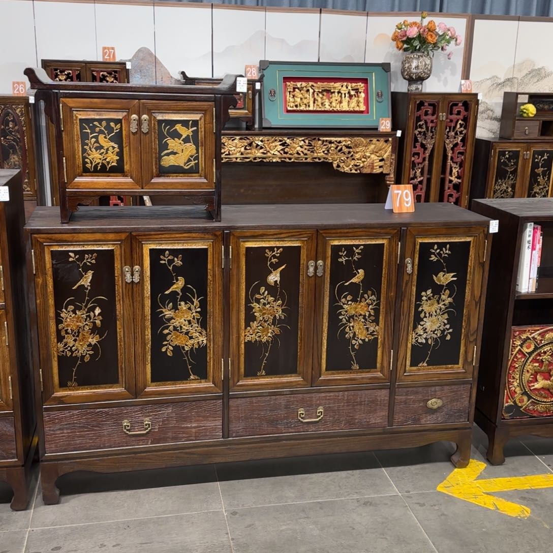 复古家具玄关柜大柜