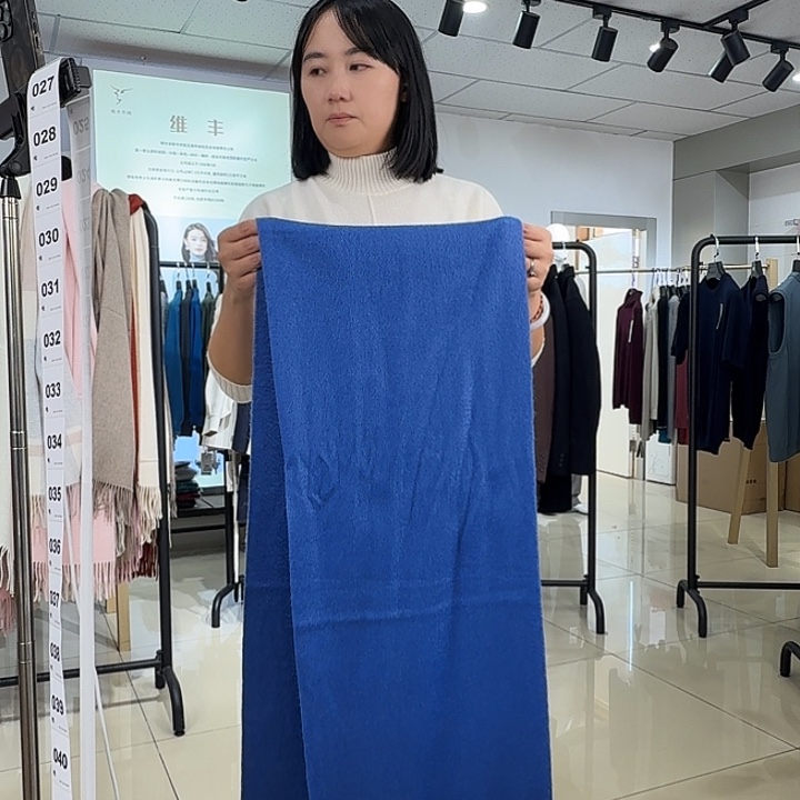 纯羊绒保暖围巾018