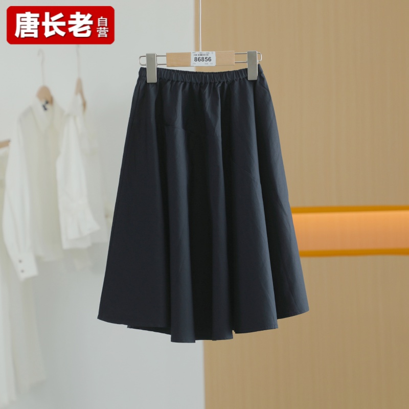【半价q仓-唐长老自营】货号86856童装新款长款气质腰裙JTZ