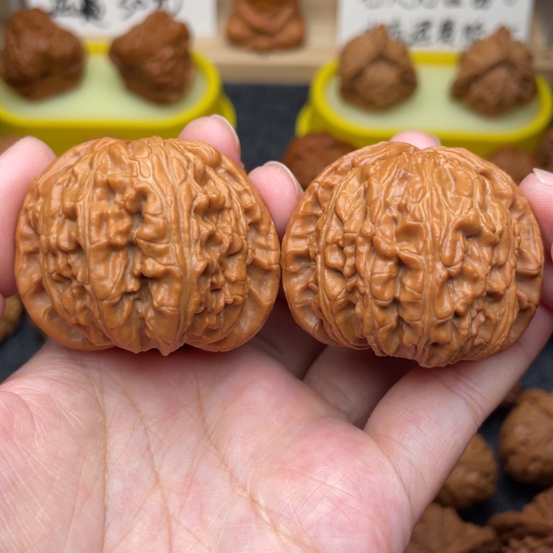 文玩核桃把件狮子42