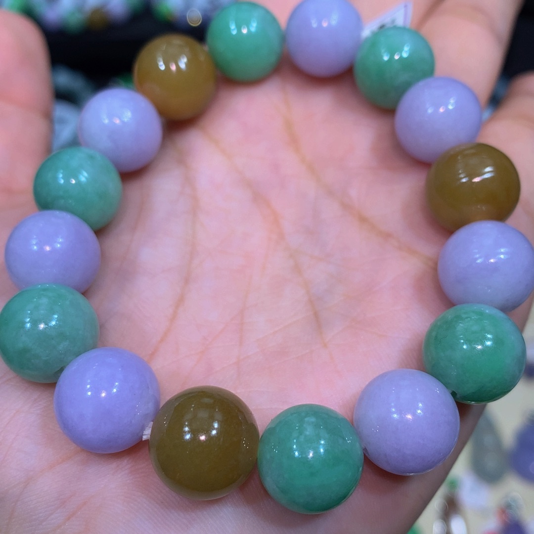 翡翠未镶嵌手链翡翠