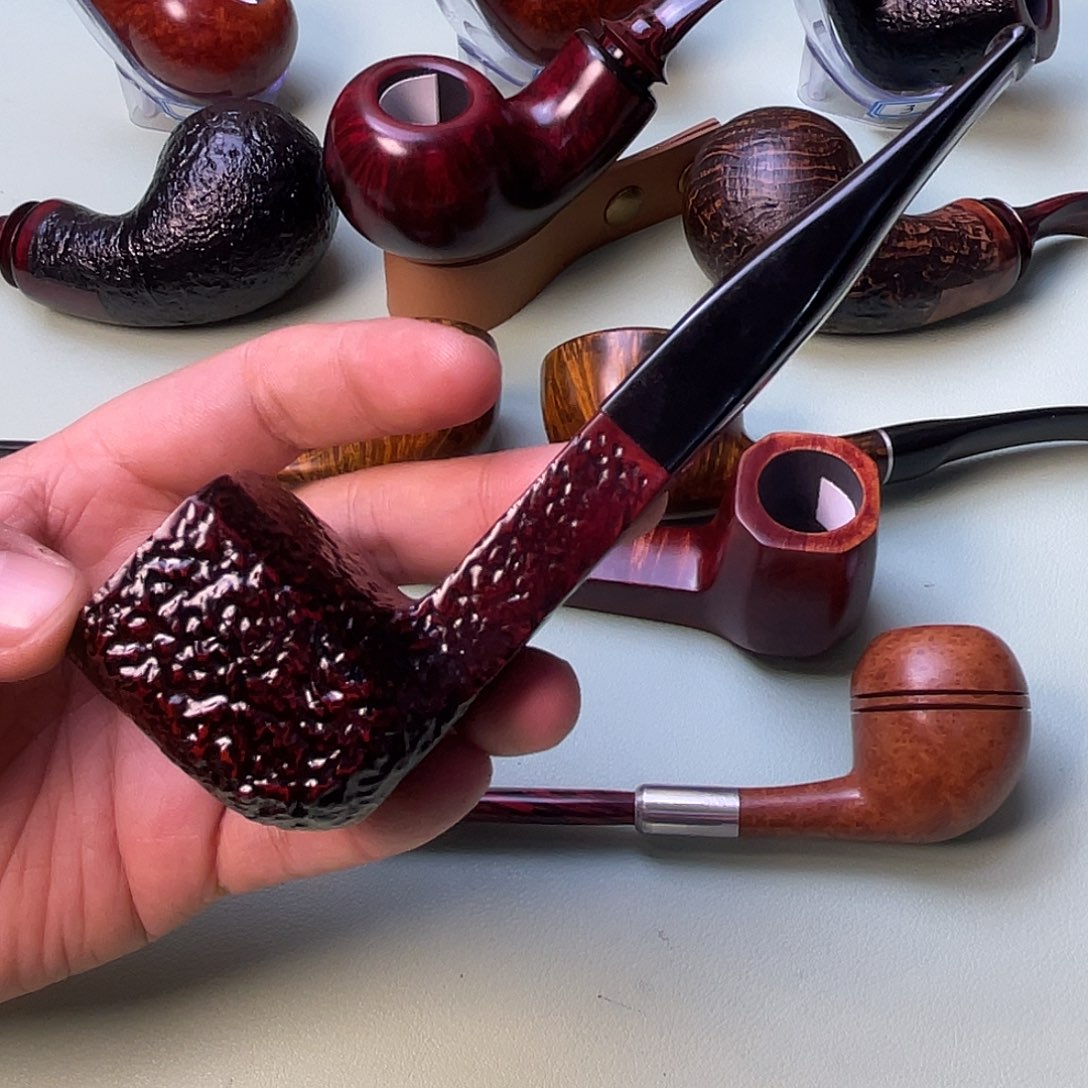L***D石楠木长嘴判官烟斗