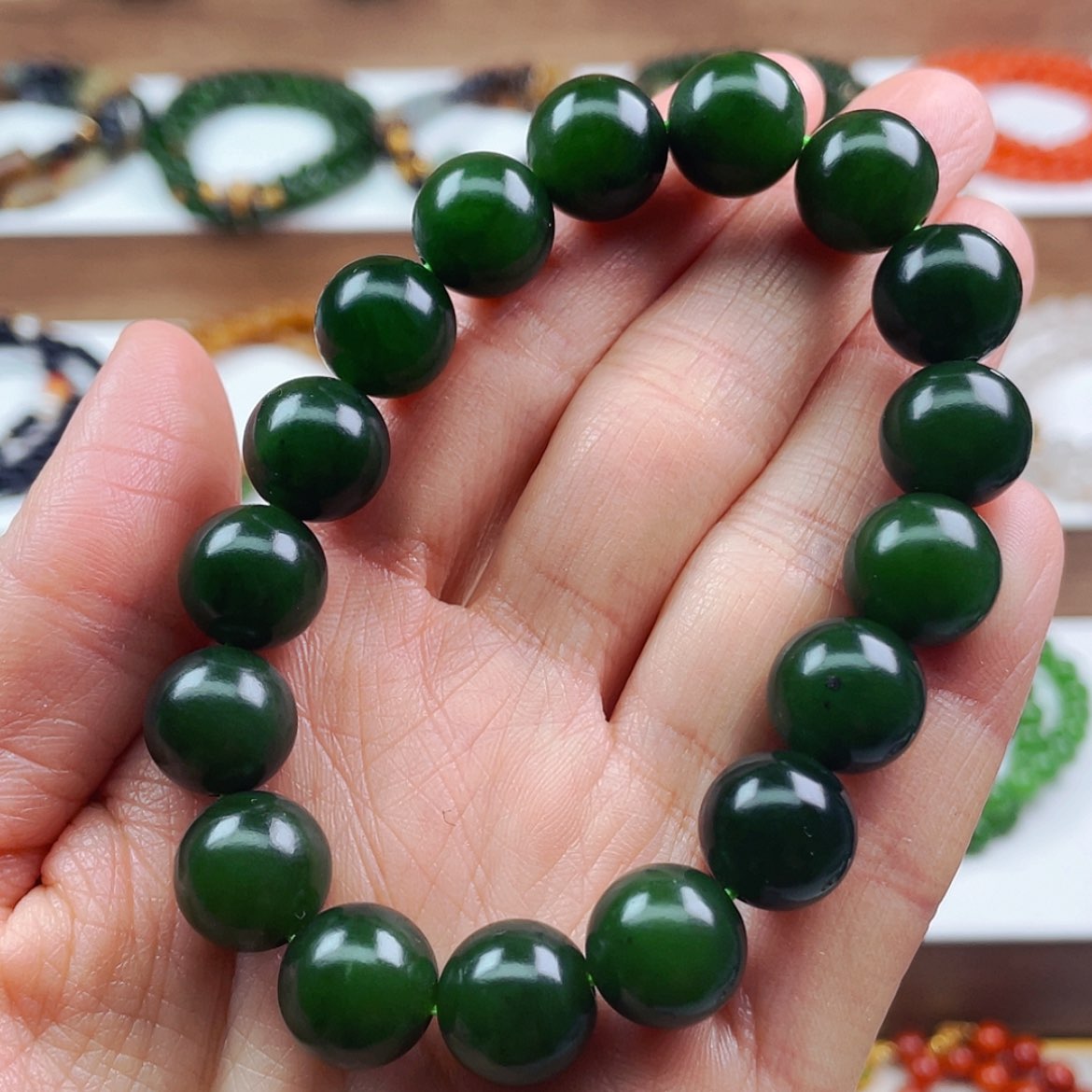 【闪购商品】和田玉手串未镶嵌