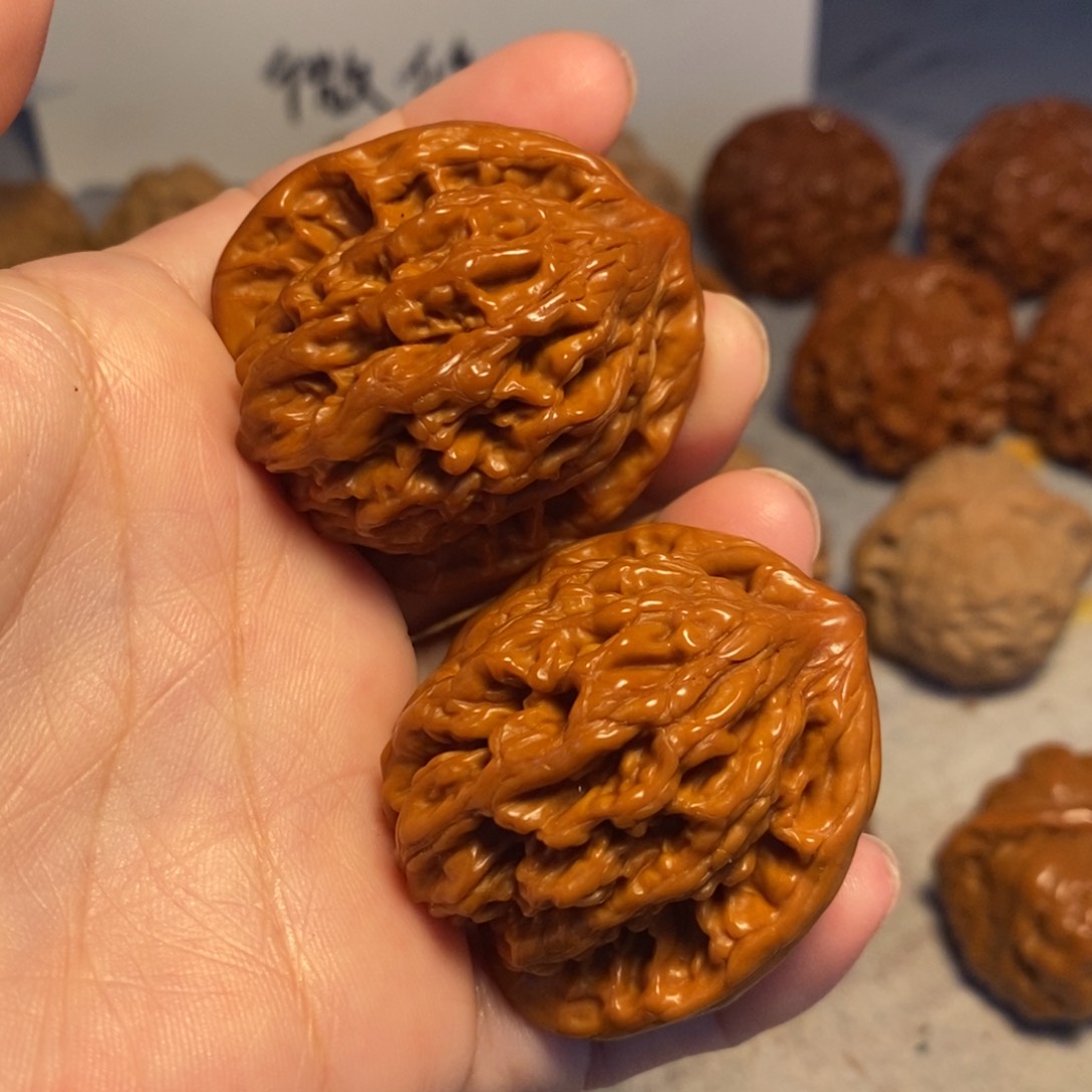 吊坠文玩核桃虎头
