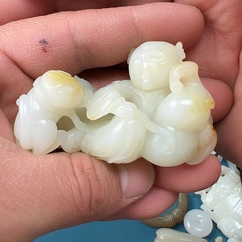 和田玉把件未镶嵌