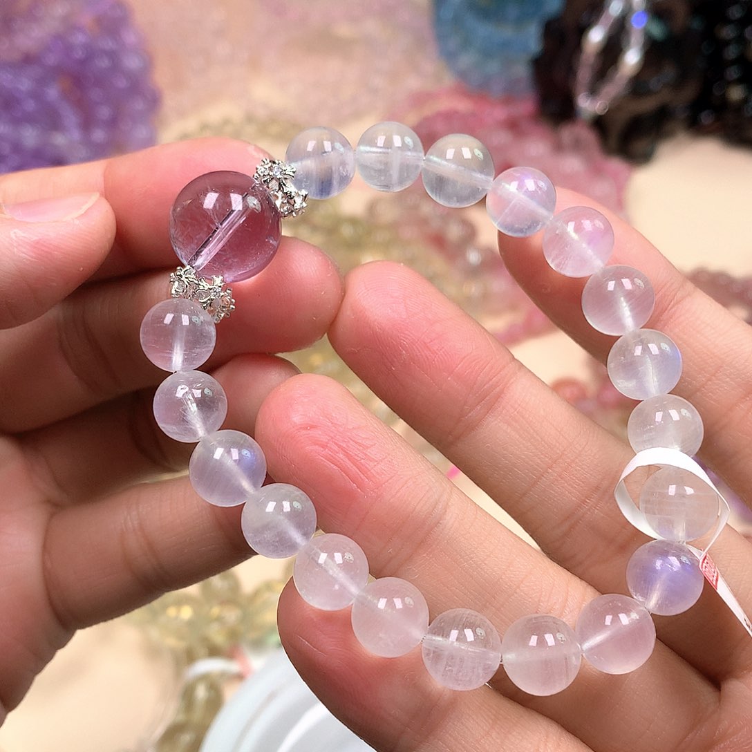 水晶手链未镶嵌天然