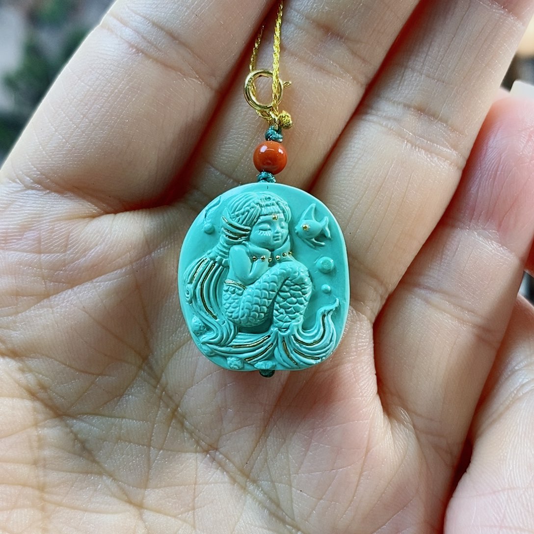 未镶嵌绿松石珠宝奇石