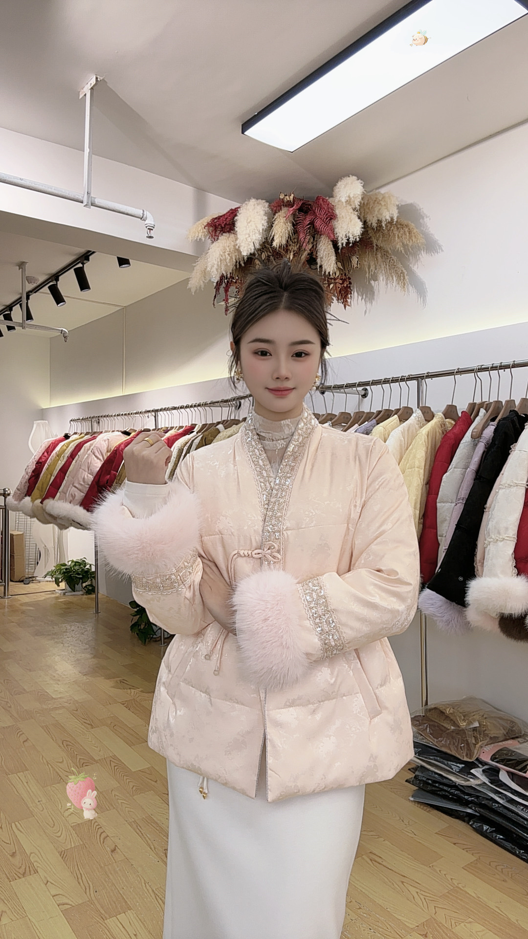 【璀璨明珠】内收腰显瘦轻奢新中式保暖加厚棉服百搭冬季60款国风