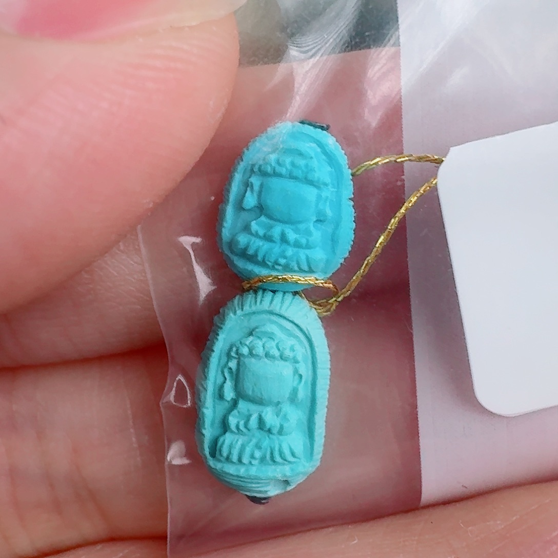 未镶嵌绿松石珠宝奇石