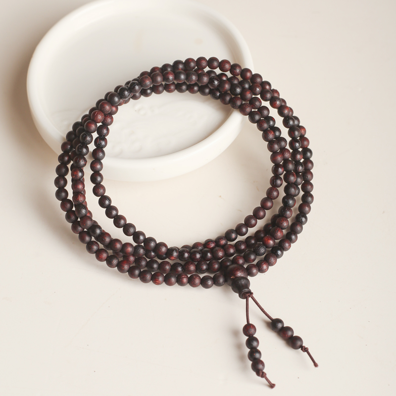 降真香 4mm*216多圈 手串天然原木手作雕刻工艺