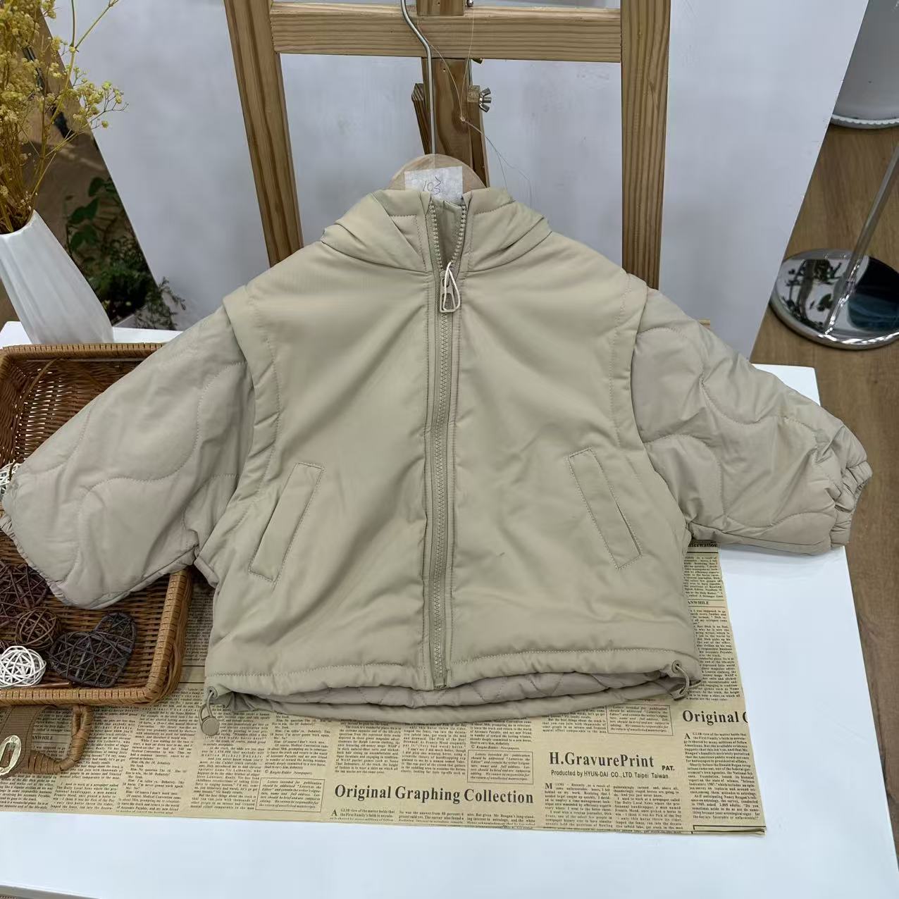 7040冬季中童棉服L