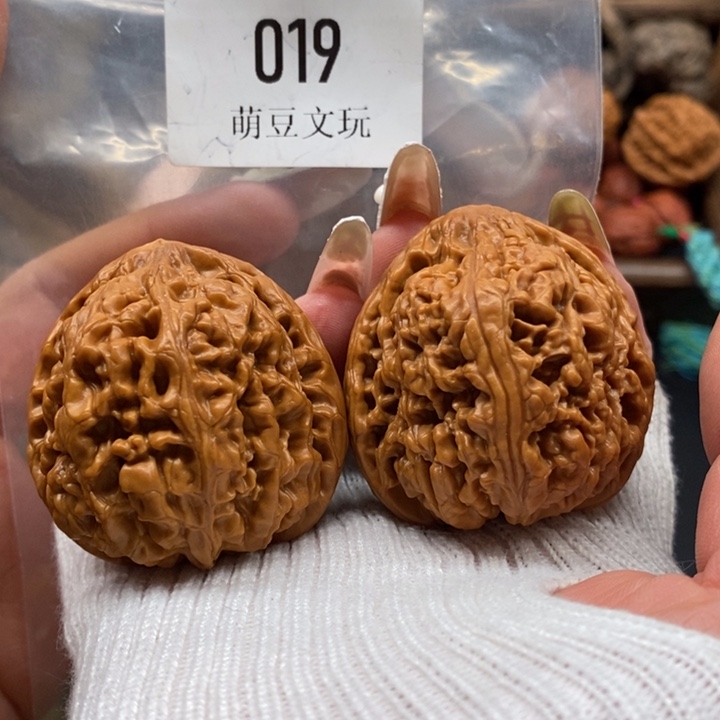文玩核桃把件默认微瑕01大核尊43尺
