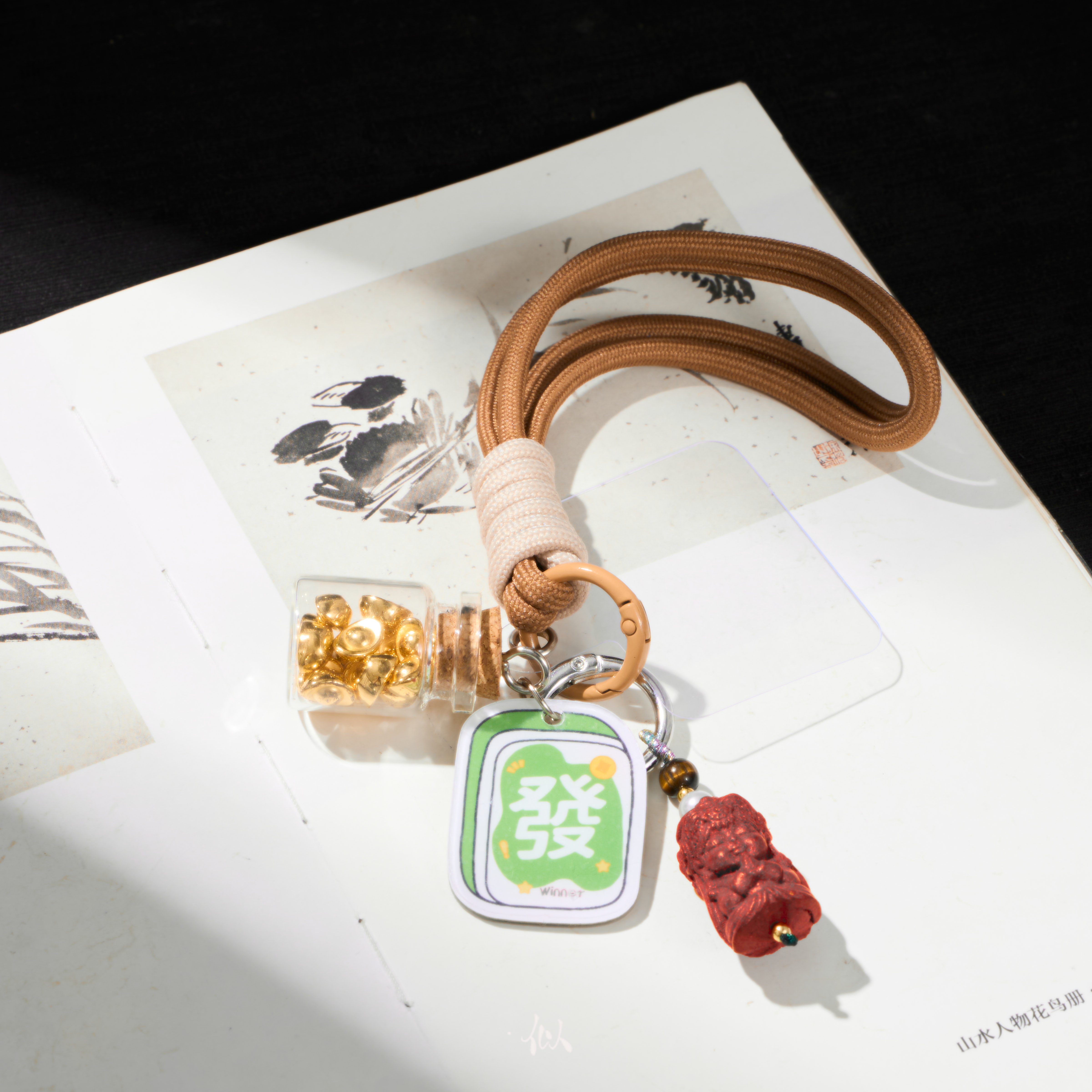 【扎基】·似梓珠宝·  发财合香挂件   SZCC810386