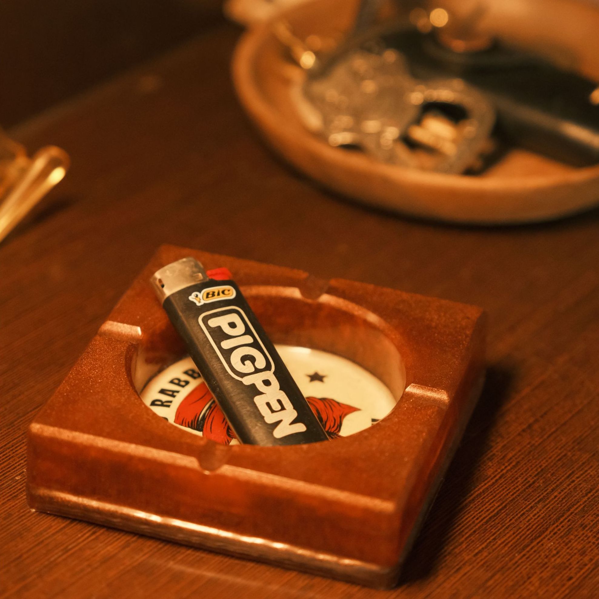 PIGPEN打火机 BIC&Cricket创意高级金属便利店同款