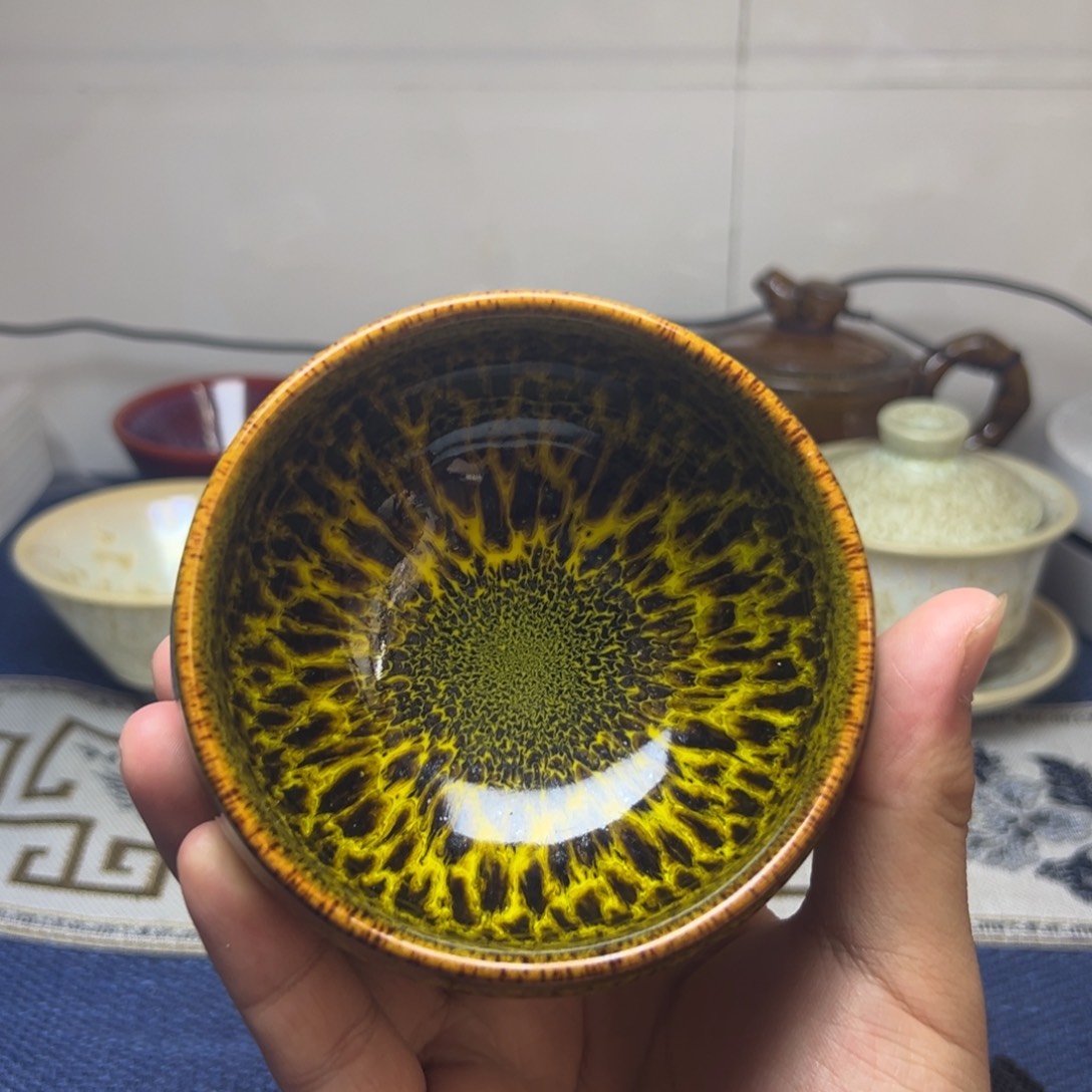建阳建盏喝茶主人杯
