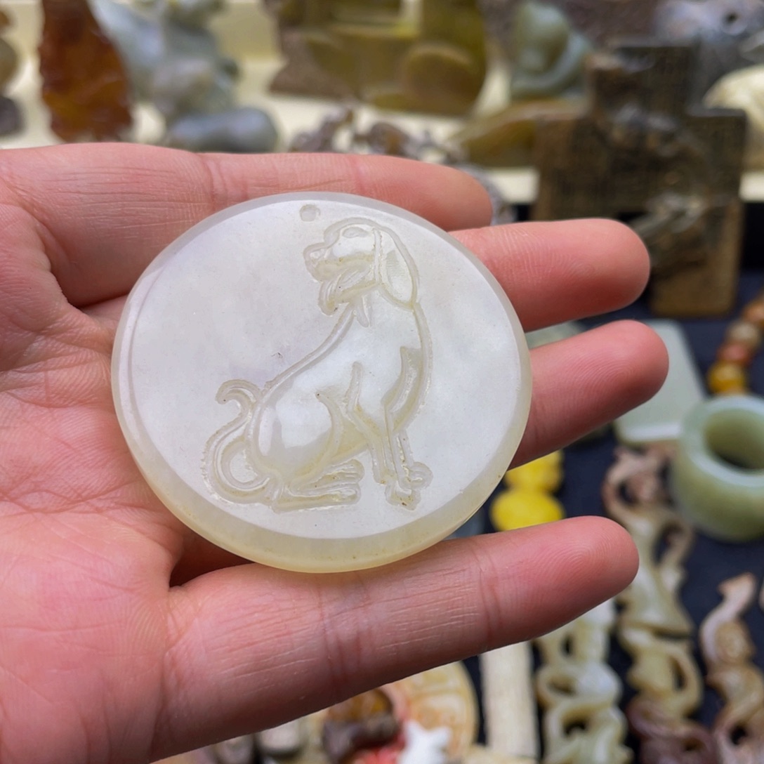 蛇纹石玉未镶嵌颈饰88