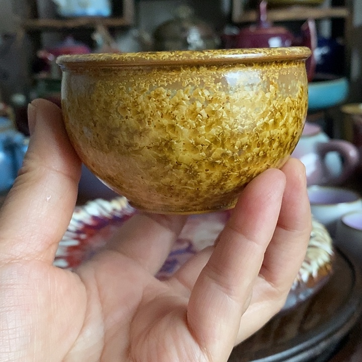 流**光中国神后钧瓷茶具