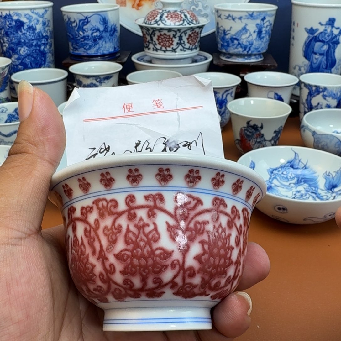 摆件景德镇全手工手绘陶瓷