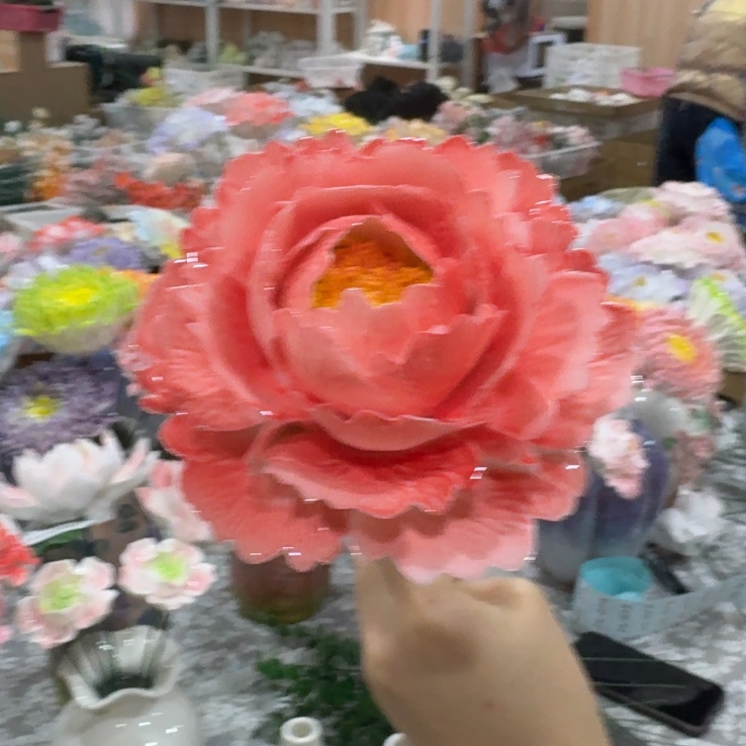 陶瓷花，20元发货，退款拉黑