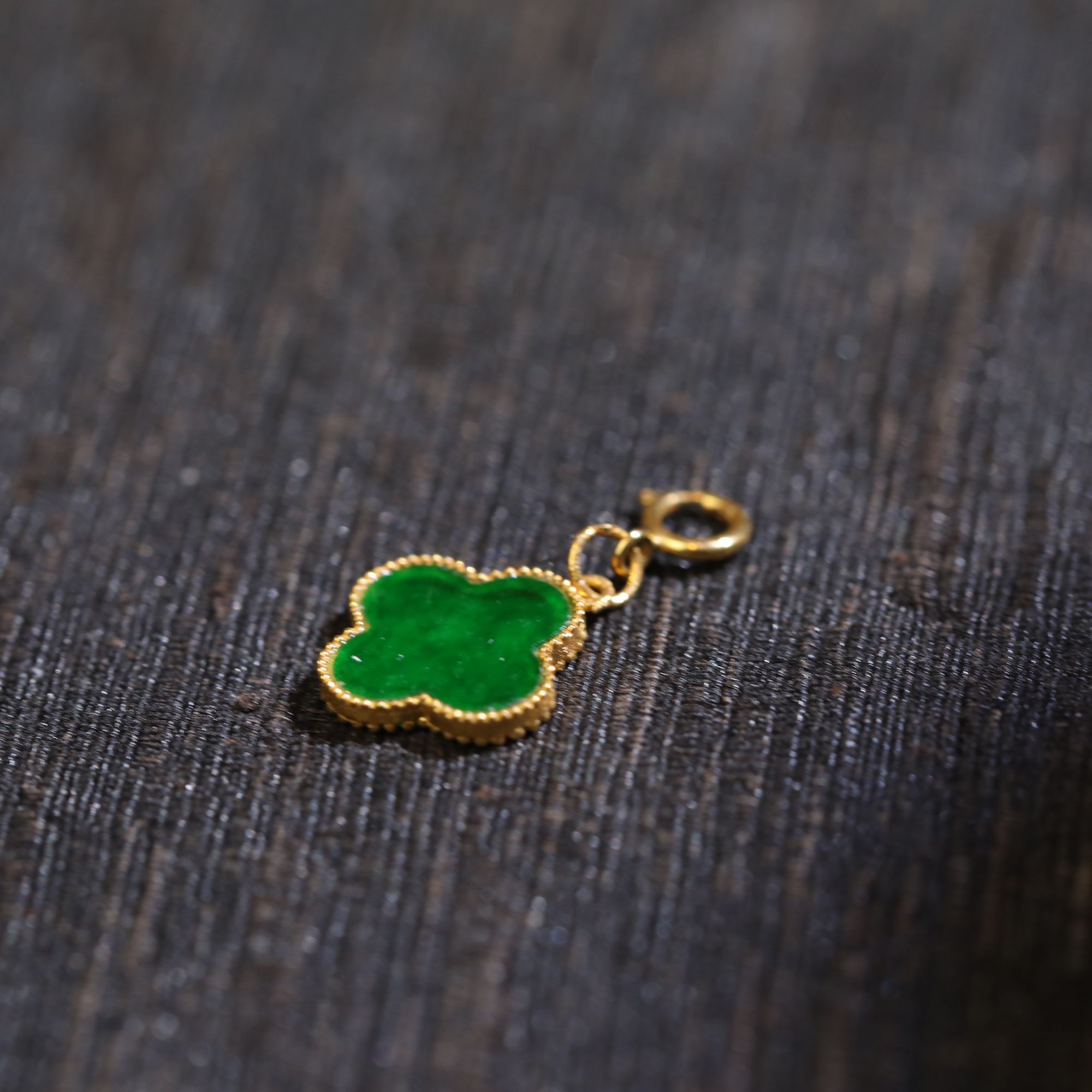 叶浠|翡翠*吊坠不含链*18K金镶嵌CYB25020407多样性发其一（P）