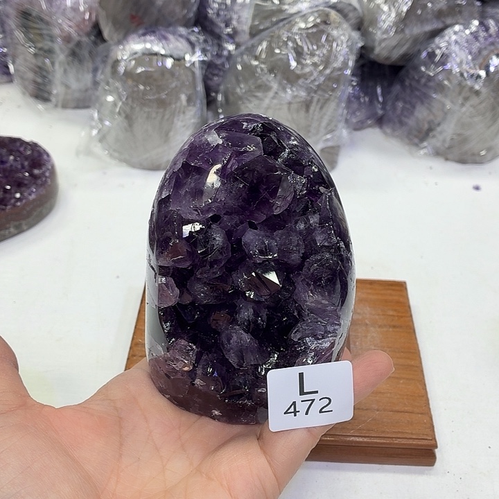 摆件水晶未镶嵌天然紫水晶