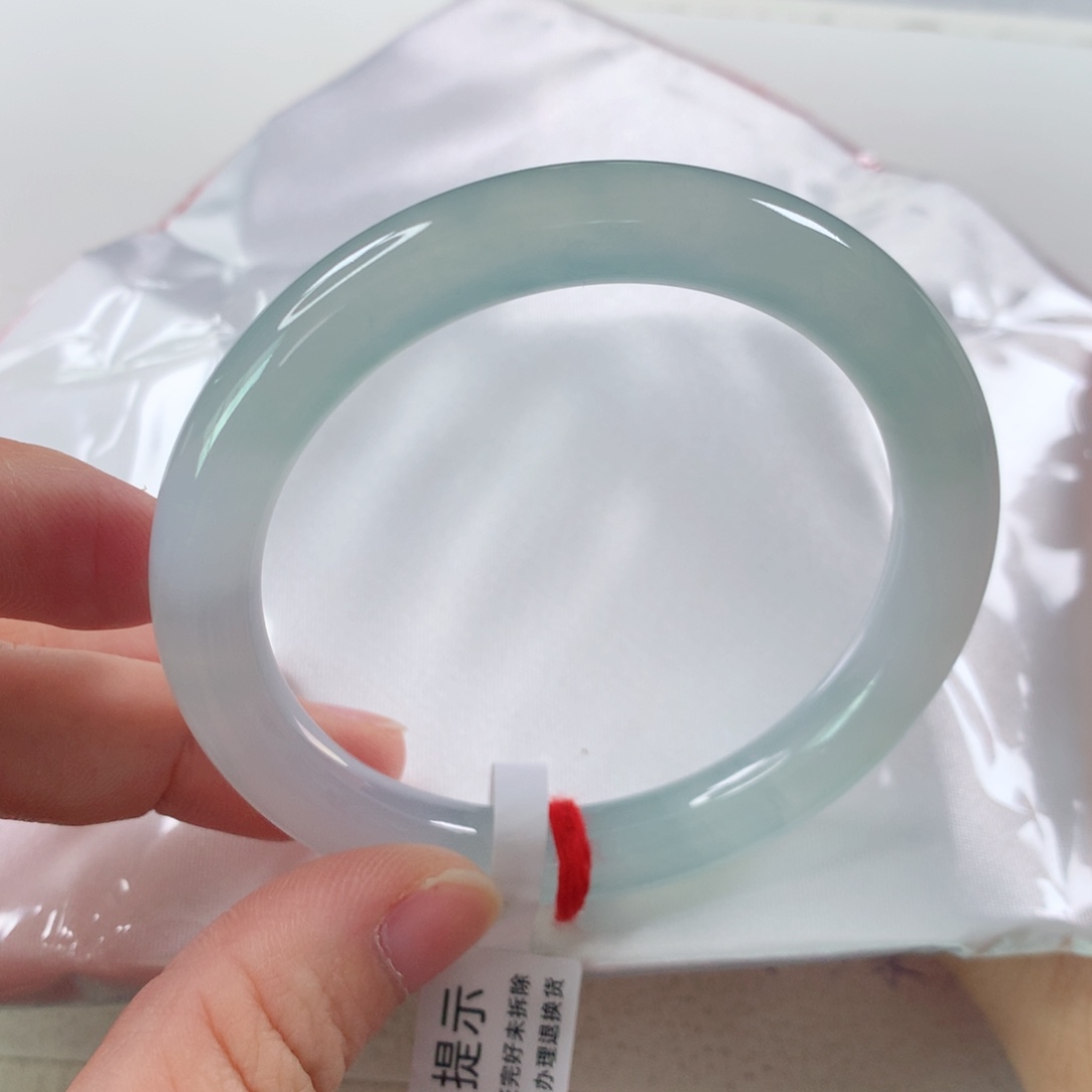 未镶嵌手镯（圆镯）翡翠 整条炸光小钢炮 高货瑕疵放漏221