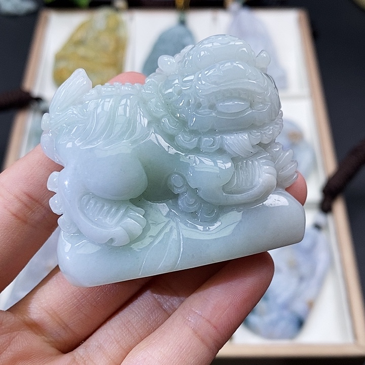 颈饰未镶嵌翡翠Q*T缅甸翡翠a货