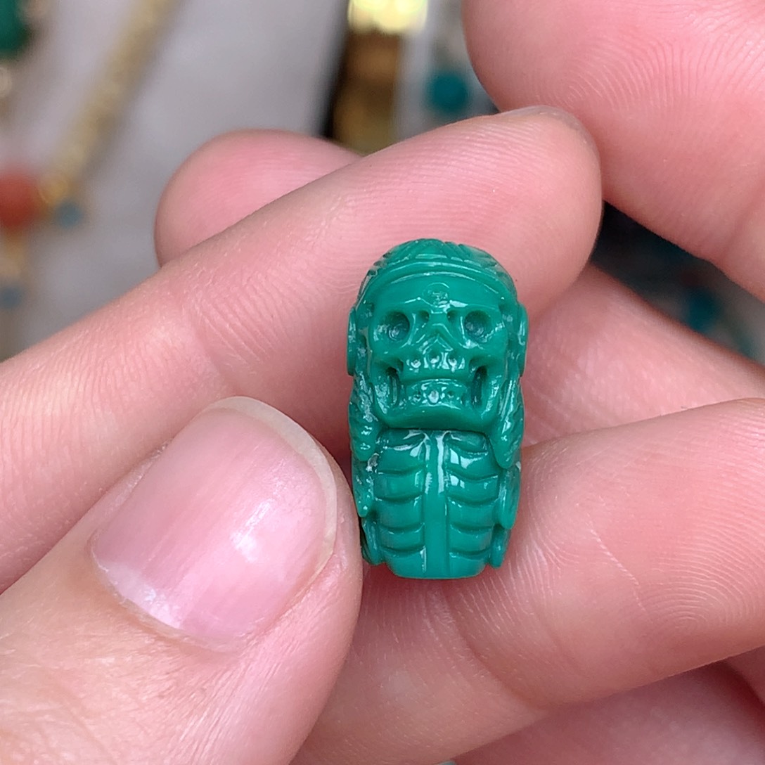 绿松石珠宝奇石未镶嵌