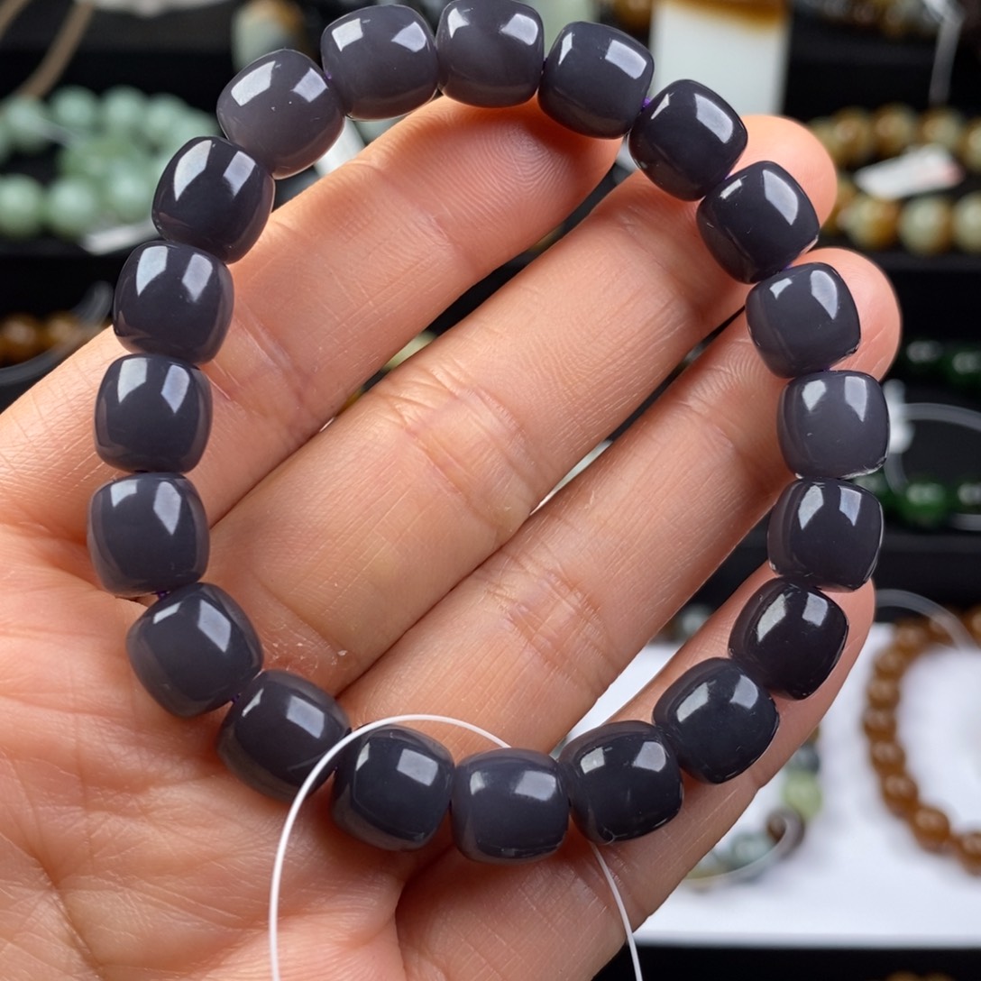 和田玉手串未镶嵌