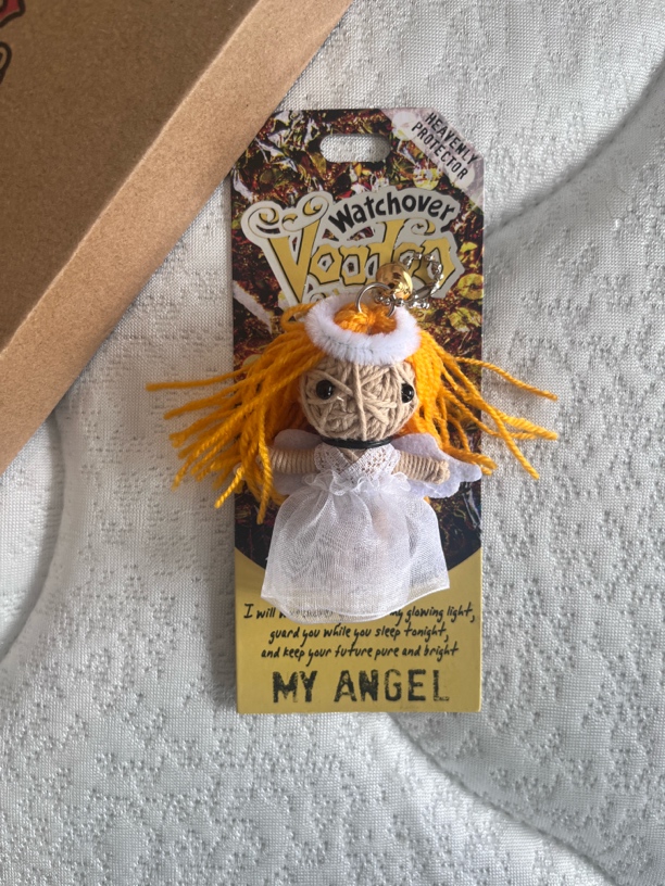 潮玩手工DIY木乃伊巫毒娃娃缠线玩偶公仔挂件（带故事卡）-我的天使