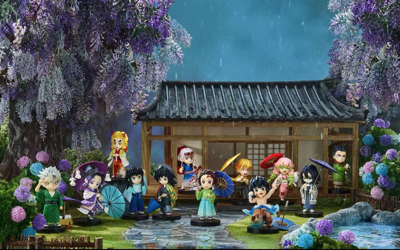鬼灭之刃  梅雨系列Q版手办盲盒（默认代拆）