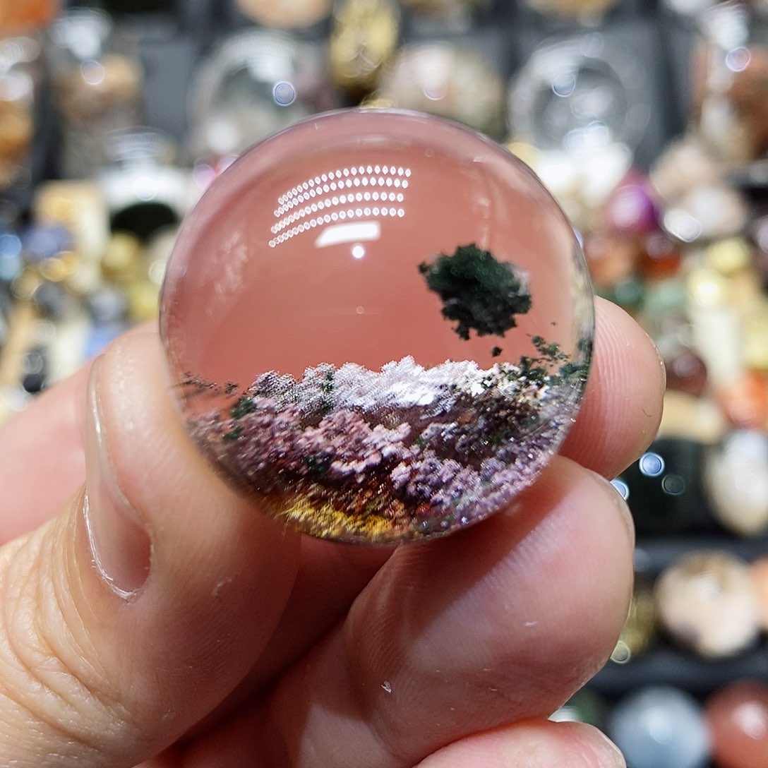 水晶单珠未镶嵌龙*依天然精致水晶吊坠