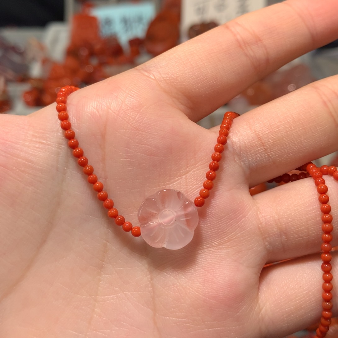 【闪购商品】未镶嵌项链南红玛瑙