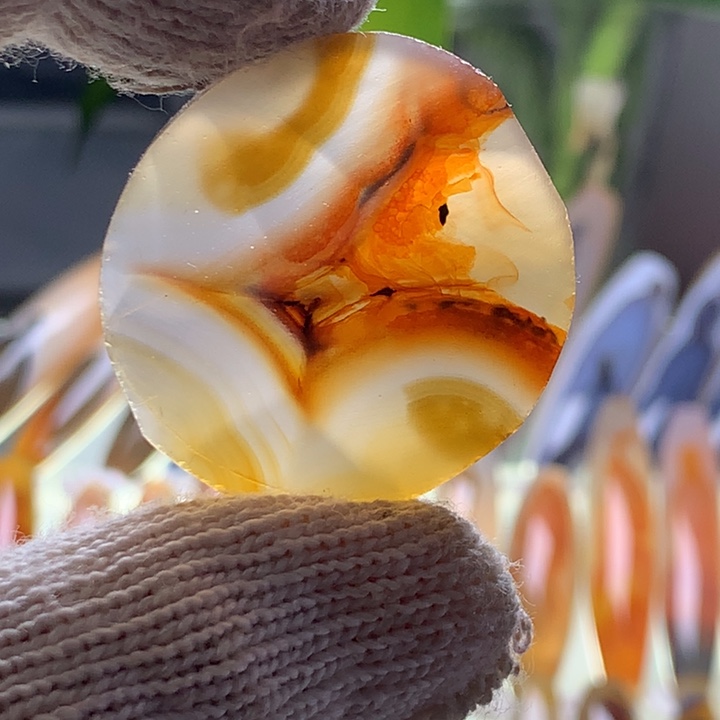 未镶嵌玛瑙/玉髓珠宝半成品117