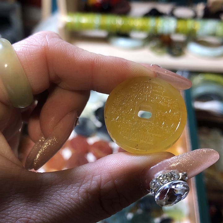 岫玉岫玉挂件未镶嵌