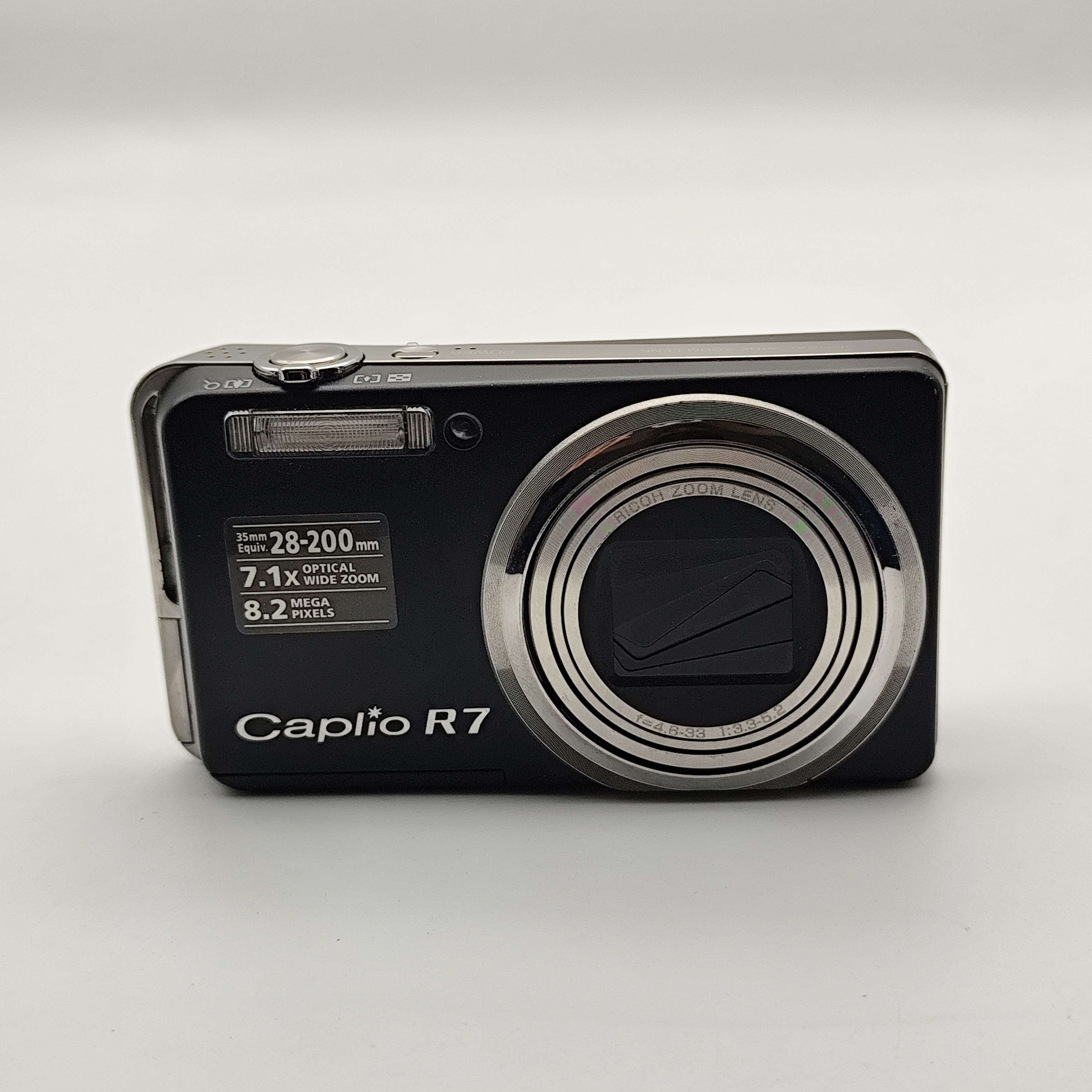 9新 Ricoh/理光 冷白ccd相机 理光r7 黑色 820w像素 