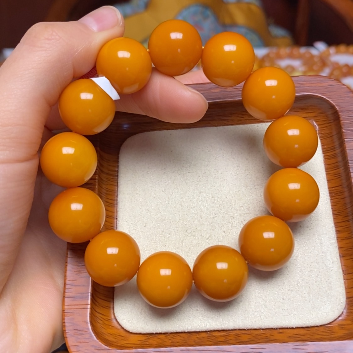 【闪购商品】蜜蜡手链未镶嵌手串
