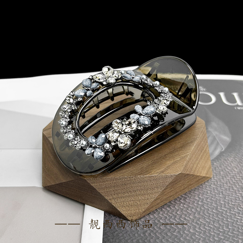 【LXX靓西西】7059 法式优雅蝴蝶10厘米盘发鸭嘴夹