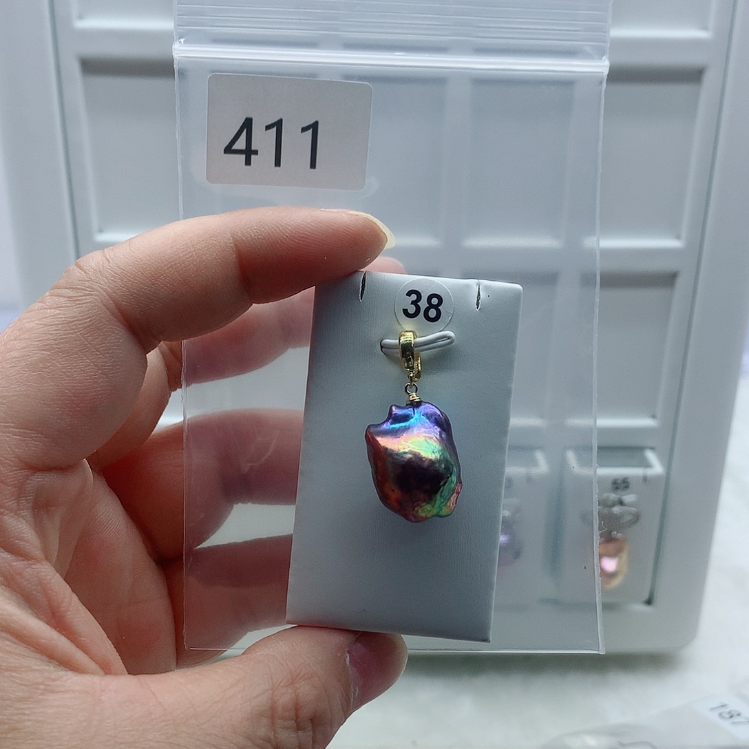 吊坠(不含链)合金淡水珍珠