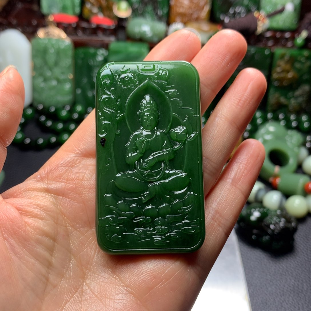 和田玉挂件未镶嵌