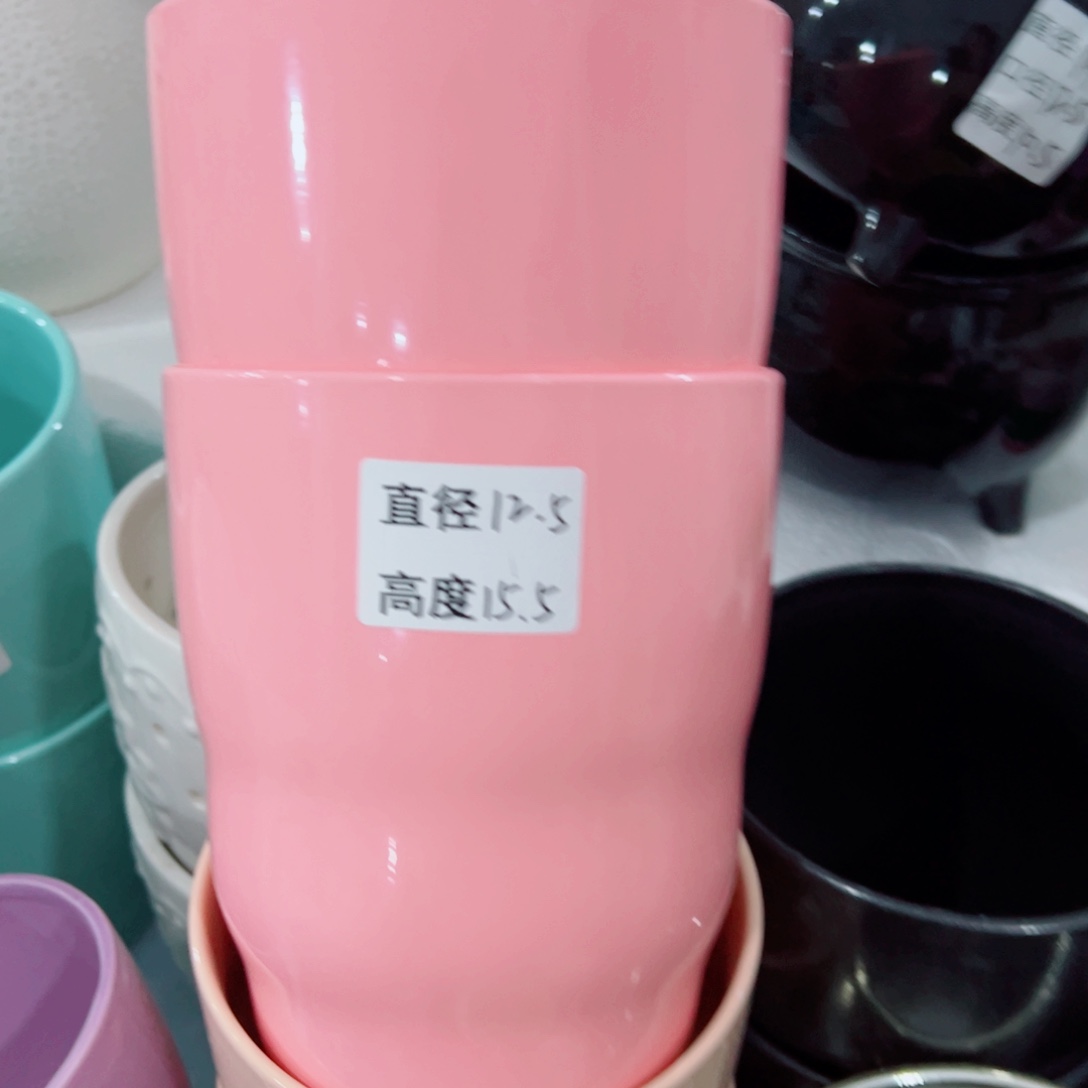 有孔，陶瓷花盆满10米包邮发货