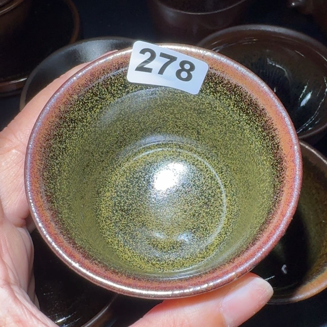 小雨茶盏手工柴烧